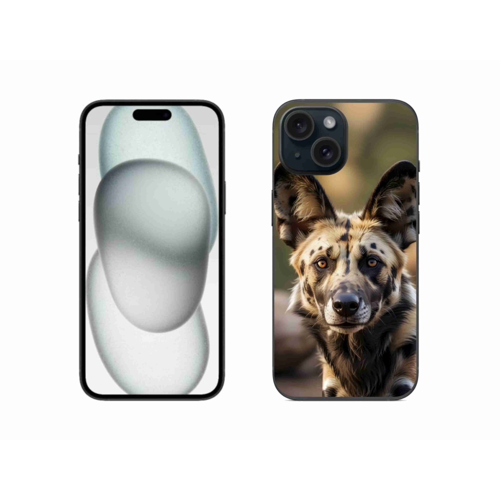mmCase gél tok az iPhone 15-hez – afrikai vadkutya