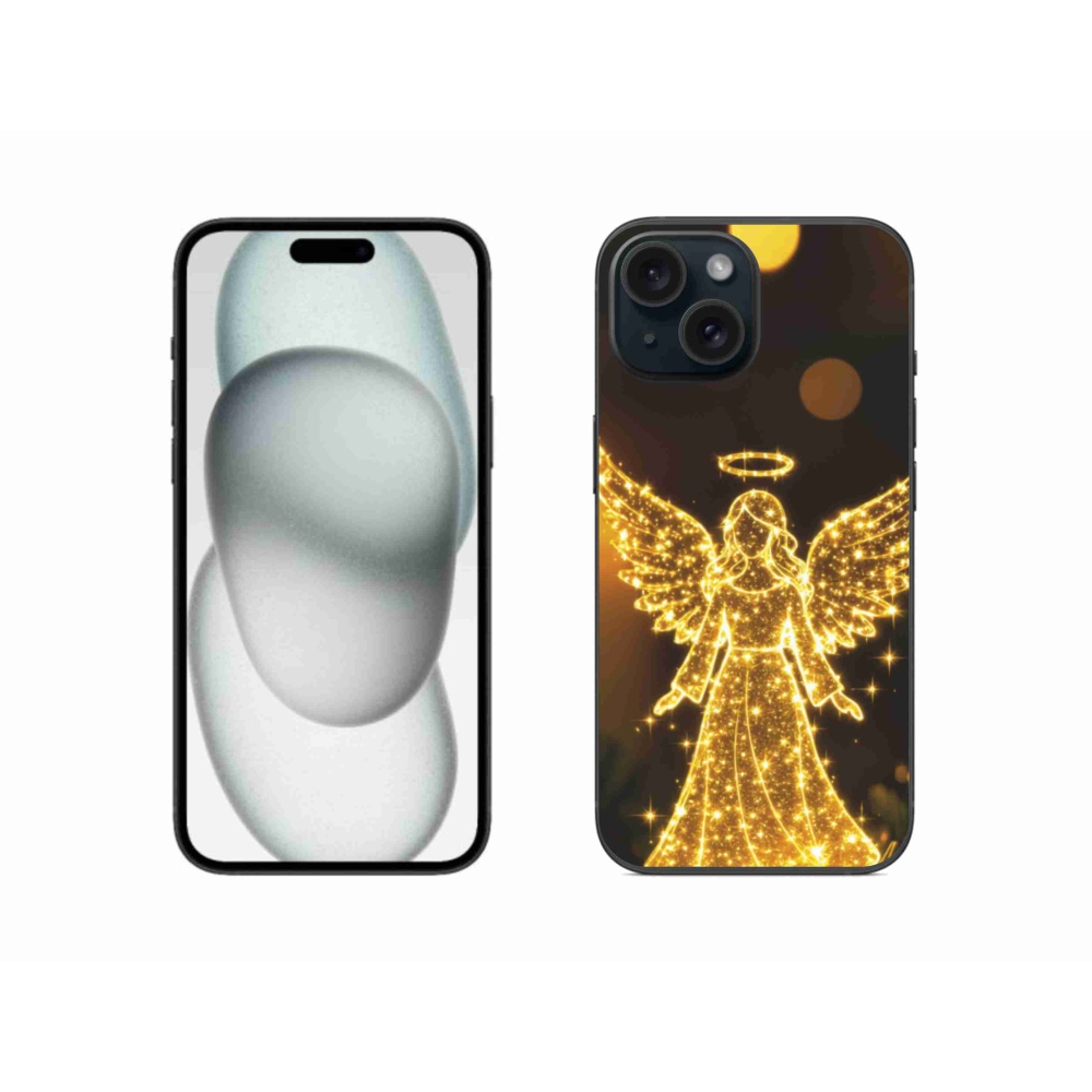 Zselés borítás mmCase iPhone 15 - angyal