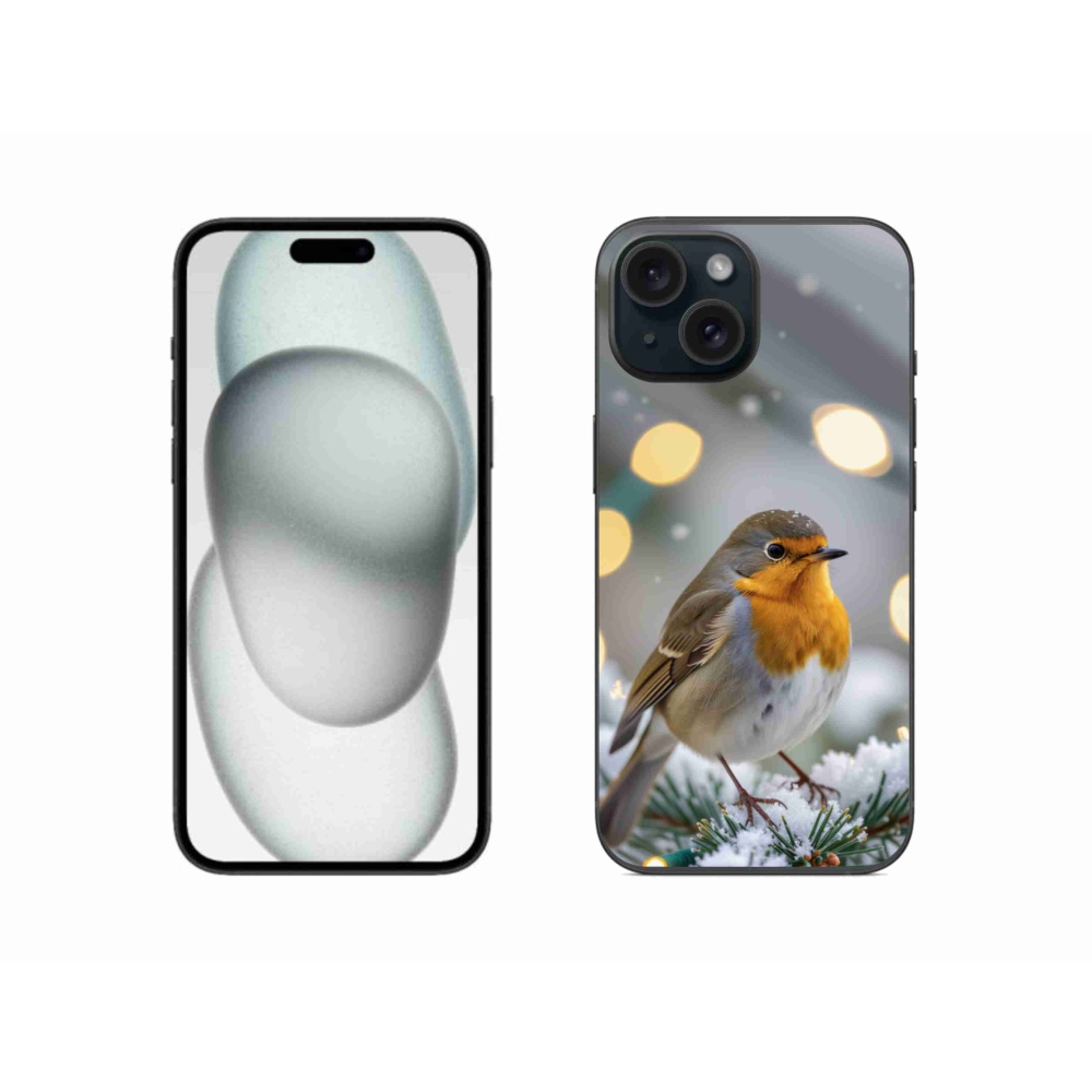 mmCase gél tok az iPhone 15-hez – téli vörös