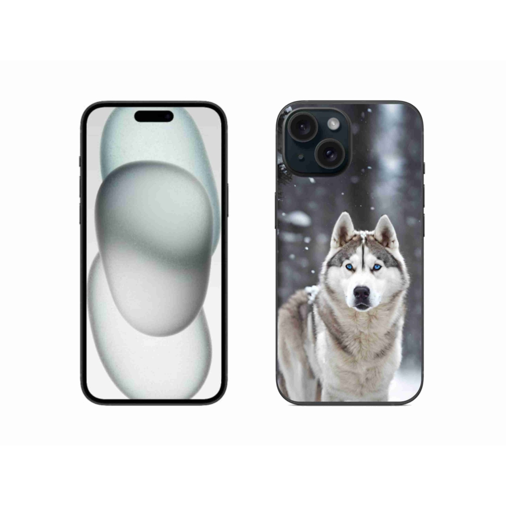 Zselés borítás mmCase iPhone 15 készülékhez - husky 2