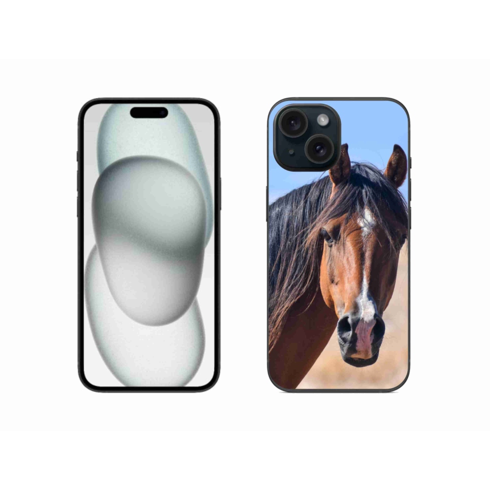 mmCase gél tok az iPhone 15-hez – nyugodt ló