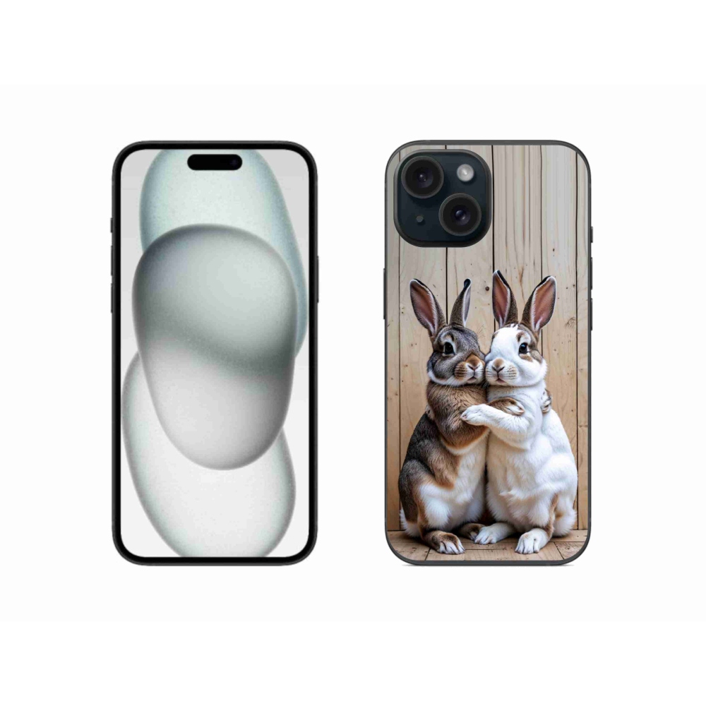 mmCase gél tok az iPhone 15-hez – nyúlpár