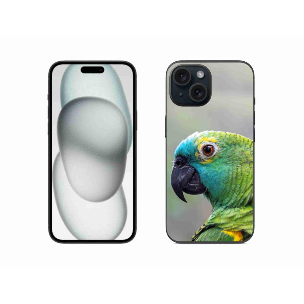 Zselés borítás mmCase iPhone 15 készülékhez - papagáj amazon