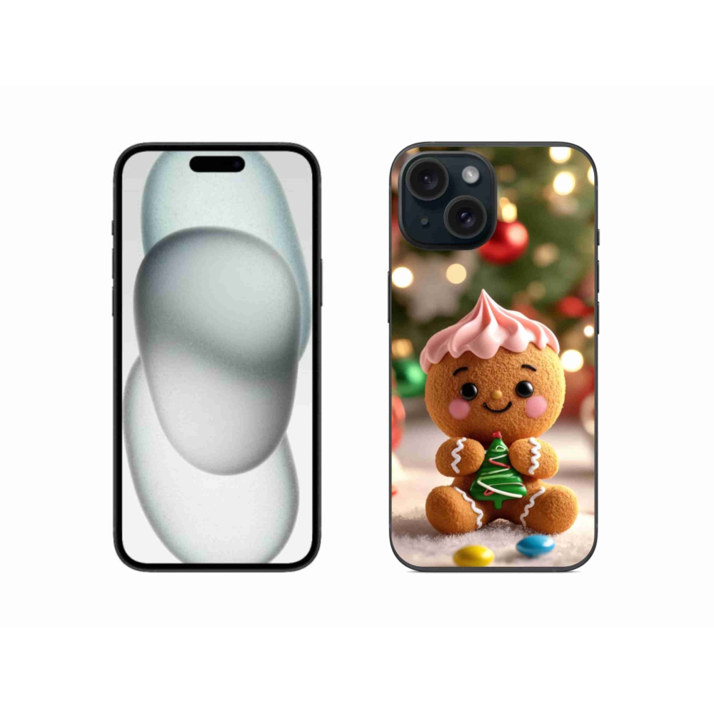 Zselés borítás mmCase iPhone 15 készülékhez - mézeskalács