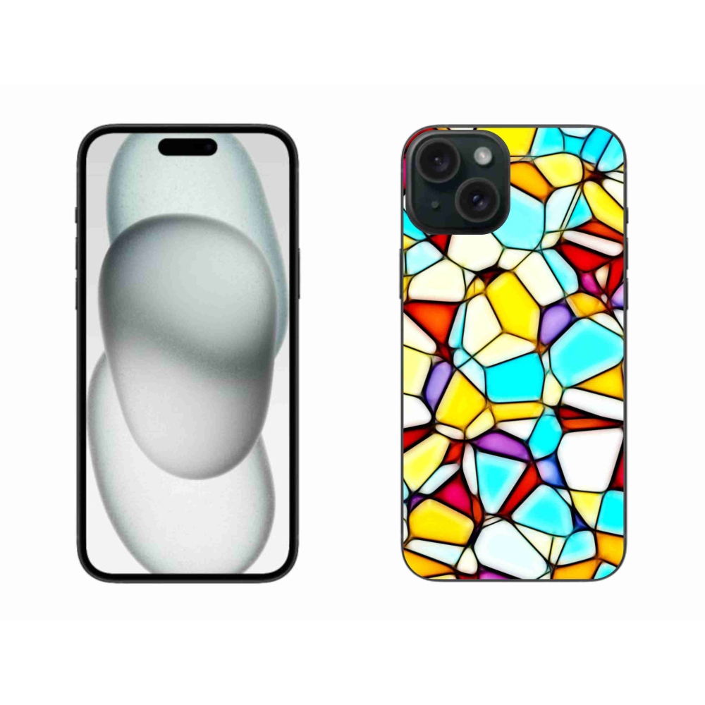 Gél borítás mmCase iPhone 15 Plus készülékhez - absztrakt motívum 40