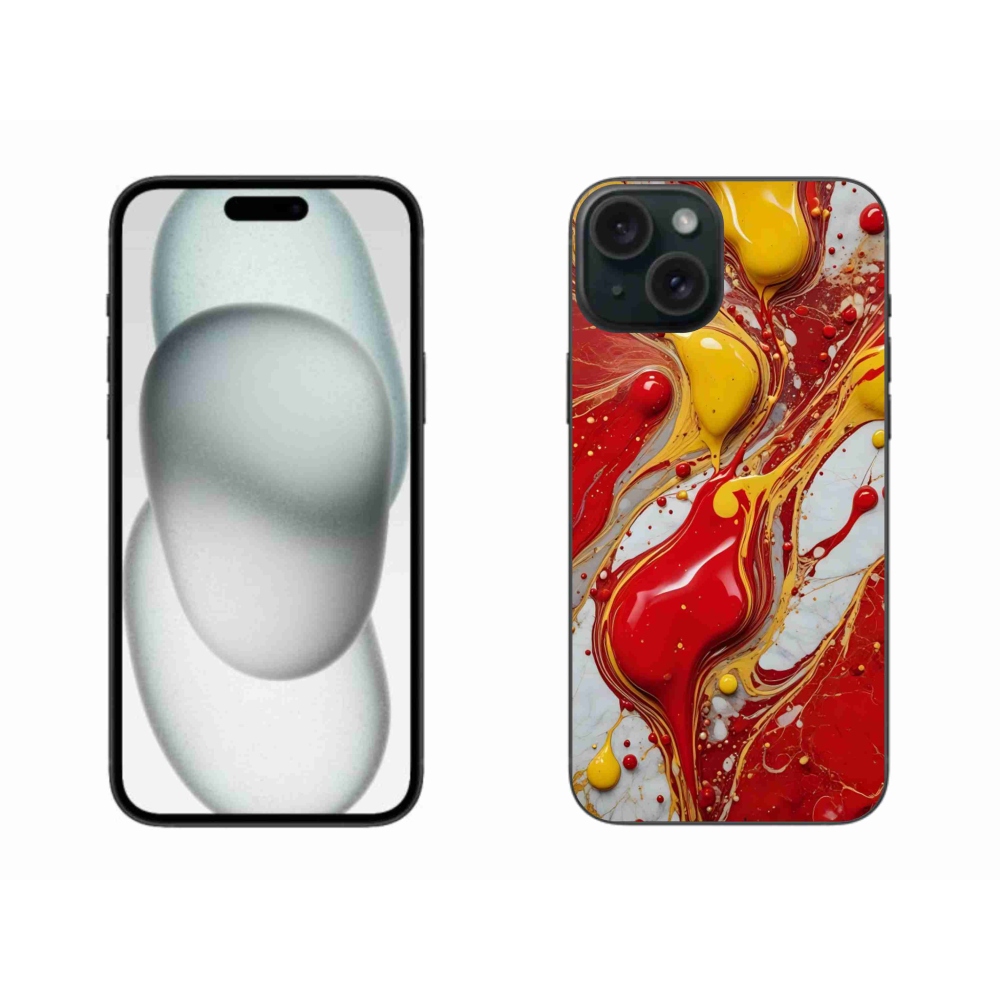 Gél borítás mmCase iPhone 15 Plus készülékhez - absztrakt motívum 42