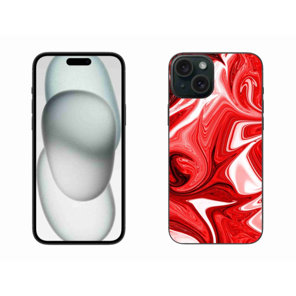 Gél borítás mmCase iPhone 15 Plus készülékhez - absztrakt motívum 43