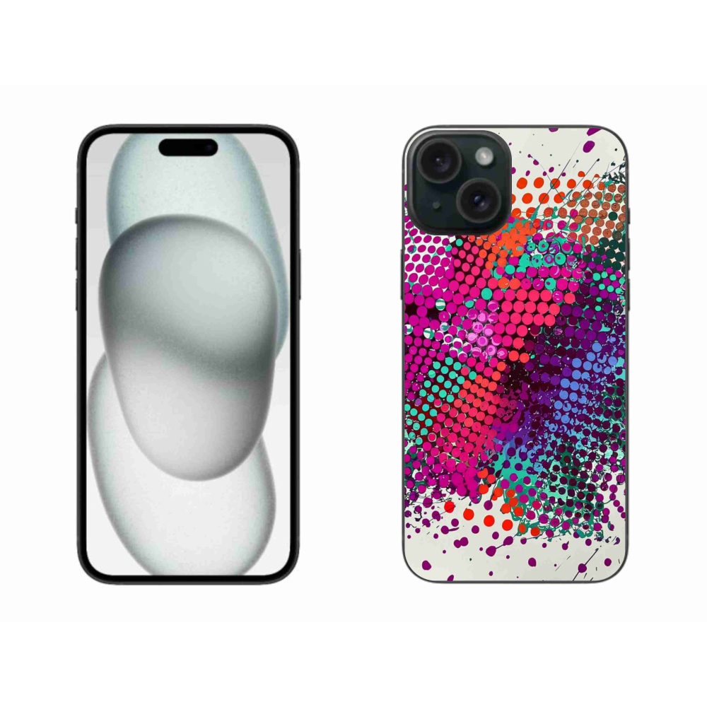 Gél borítás mmCase iPhone 15 Plus készülékhez - absztrakt motívum 65