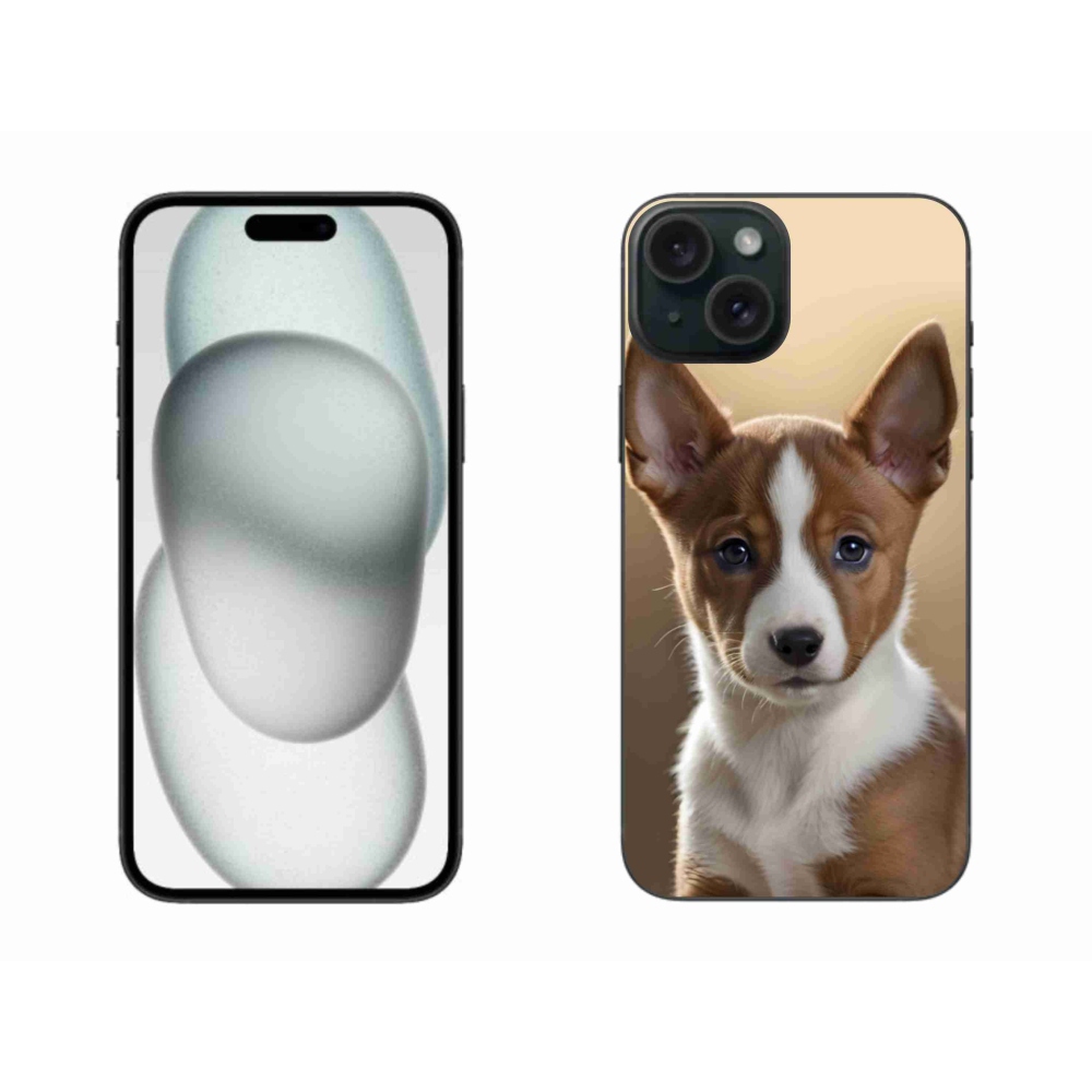 Gél borítás mmCase iPhone 15 Plus készülékhez - basenji