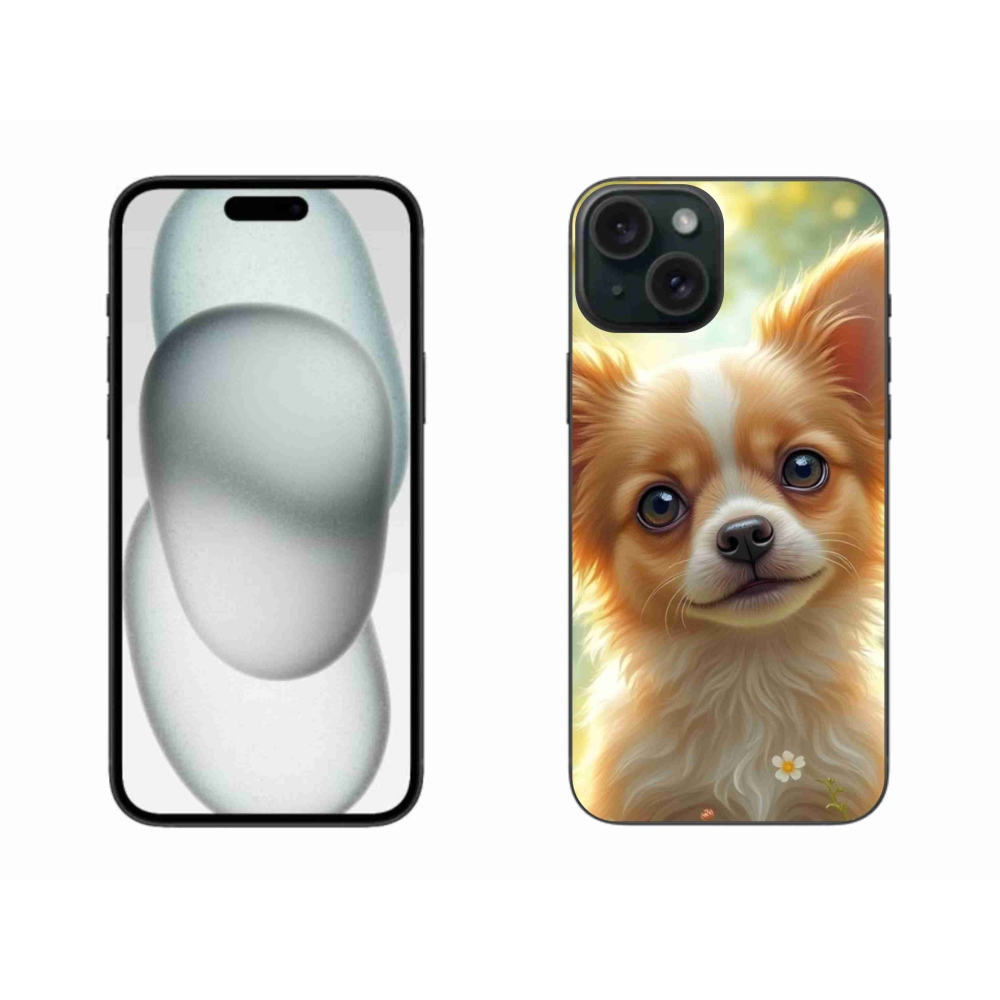 Gél borítás mmCase iPhone 15 Plus készülékhez - chihuahua 5