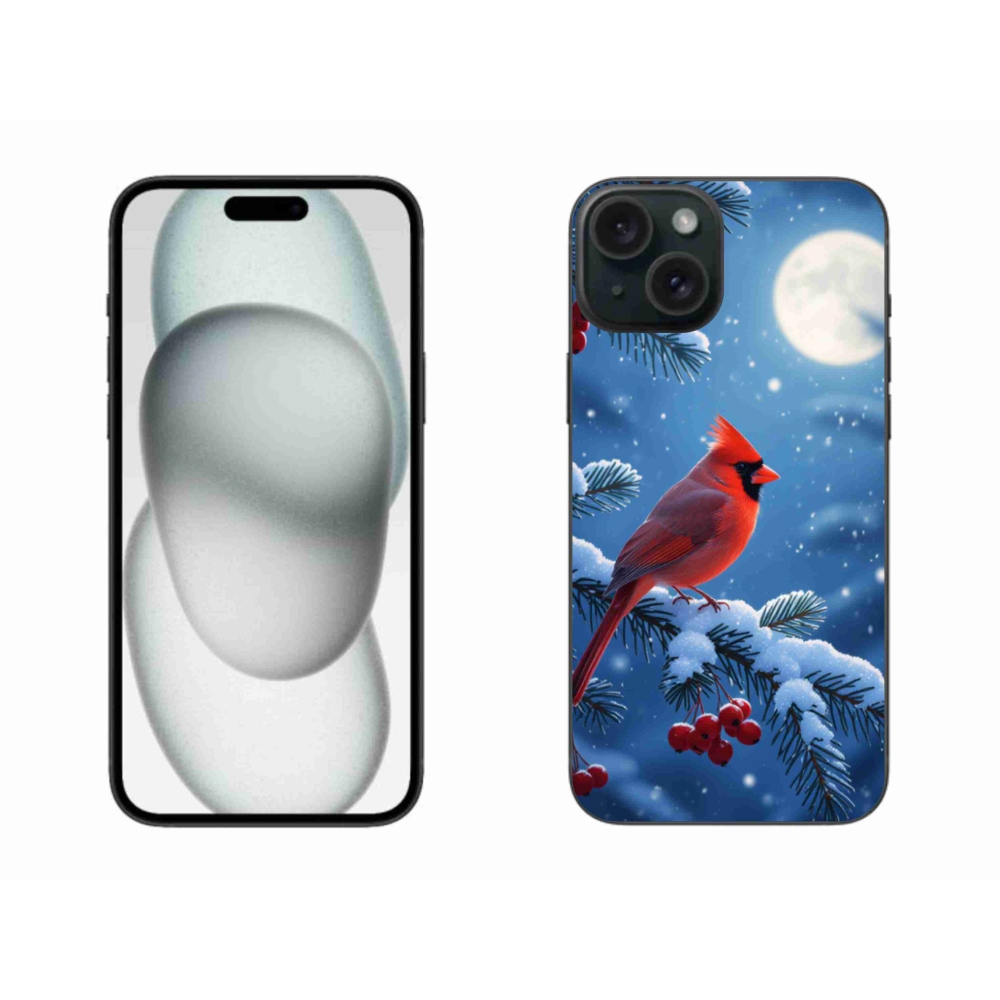 mmCase gél tok az iPhone 15 Plus-hoz – kardinális vörös