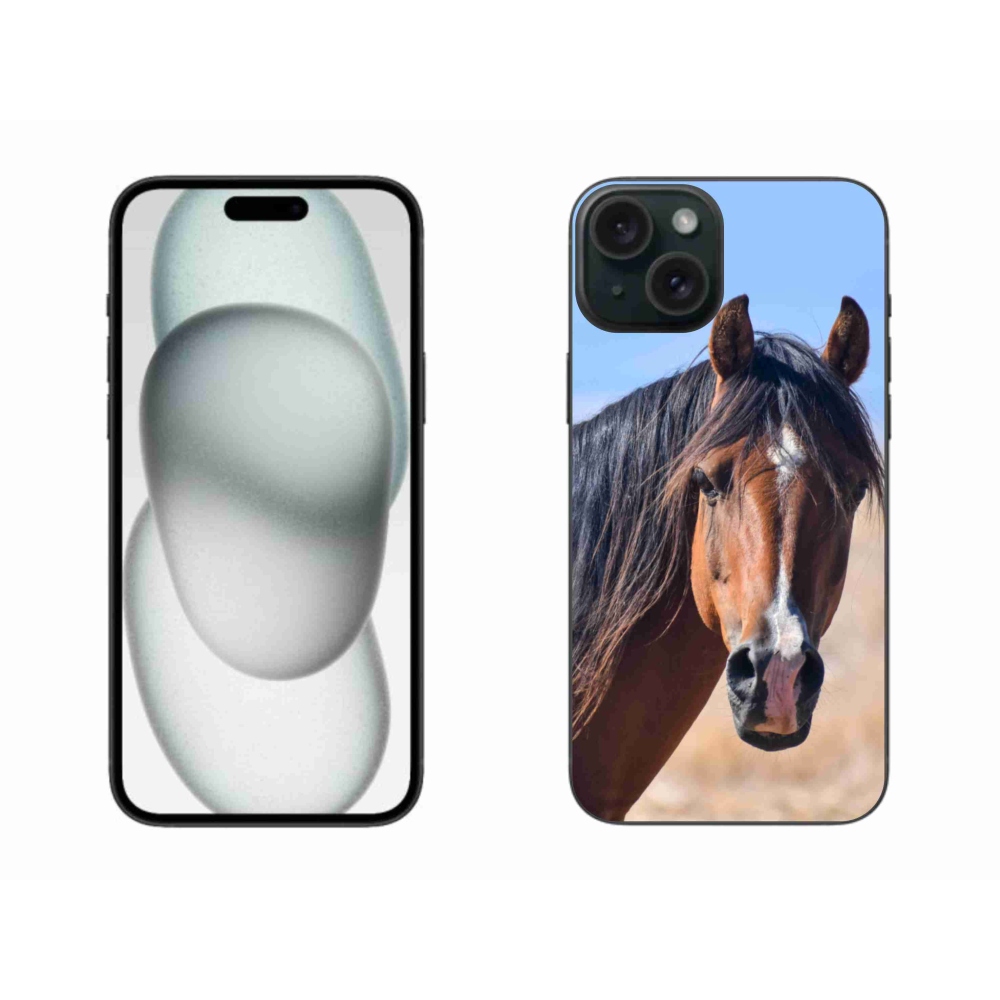 mmCase gél tok az iPhone 15 Plus-hoz – nyugodt ló