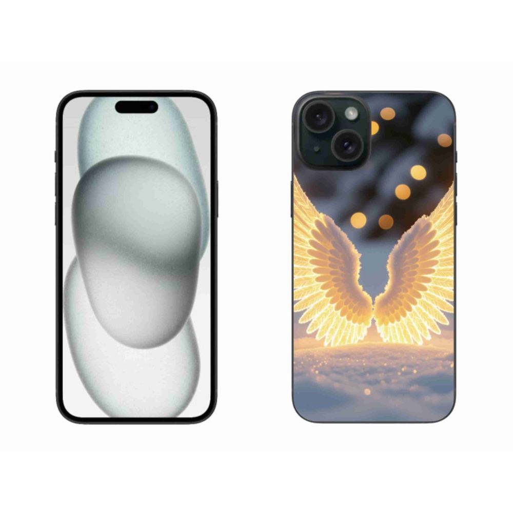 Gél védőburkolat mmCase iPhone 15 Plus készülékhez - szárnyak
