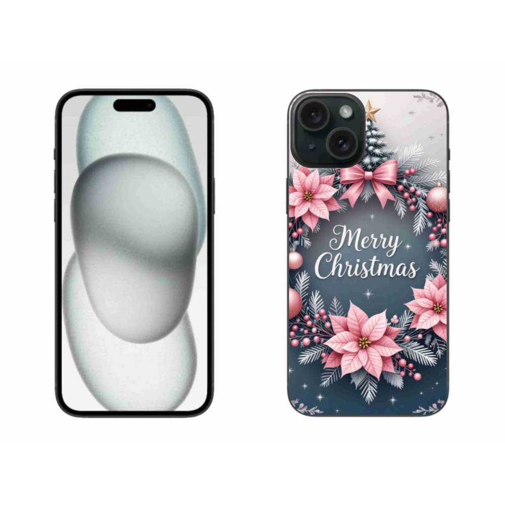 Gél borítás mmCase iPhone 15 Plus készülékhez - Boldog karácsonyt!