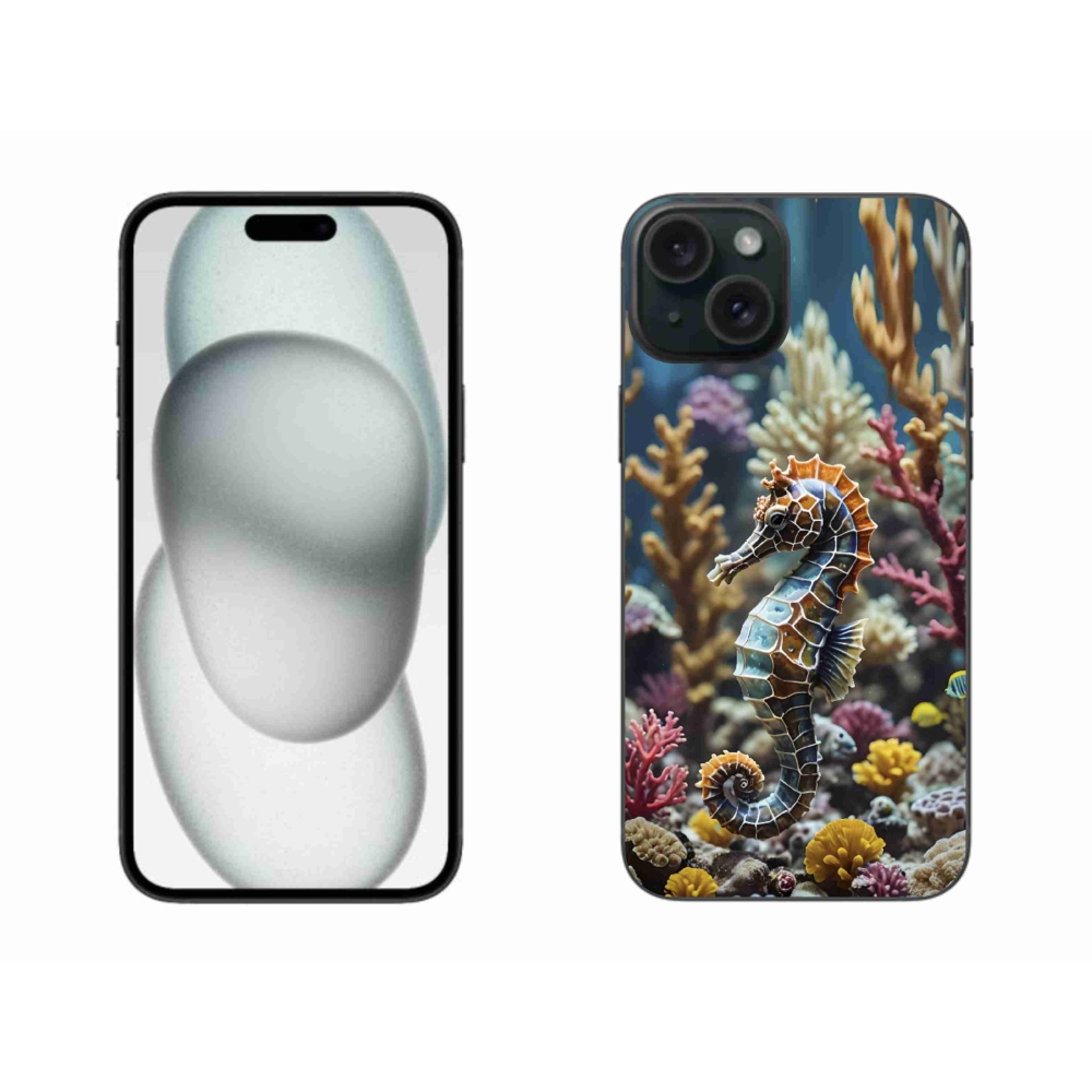 mmCase gél tok az iPhone 15 Plus-hoz – tengeri csikó 2
