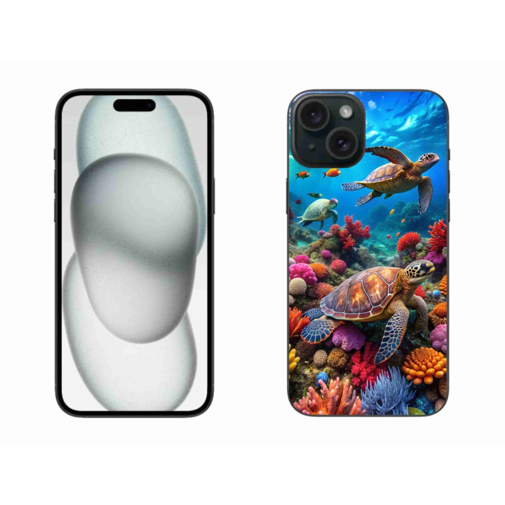 Zselés borítás mmCase iPhone 15 Plus készülékhez - Sea World 2