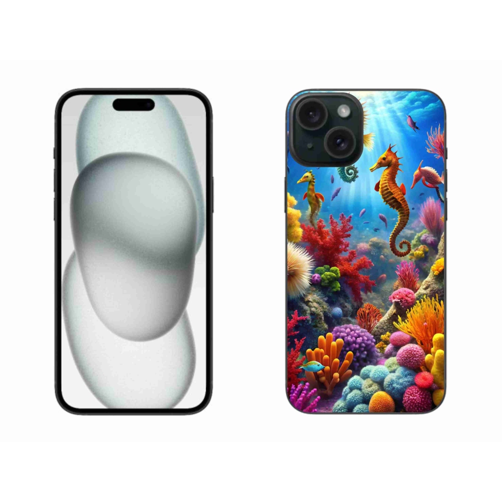 Zselés borítás mmCase iPhone 15 Plus készülékhez - Sea World 3