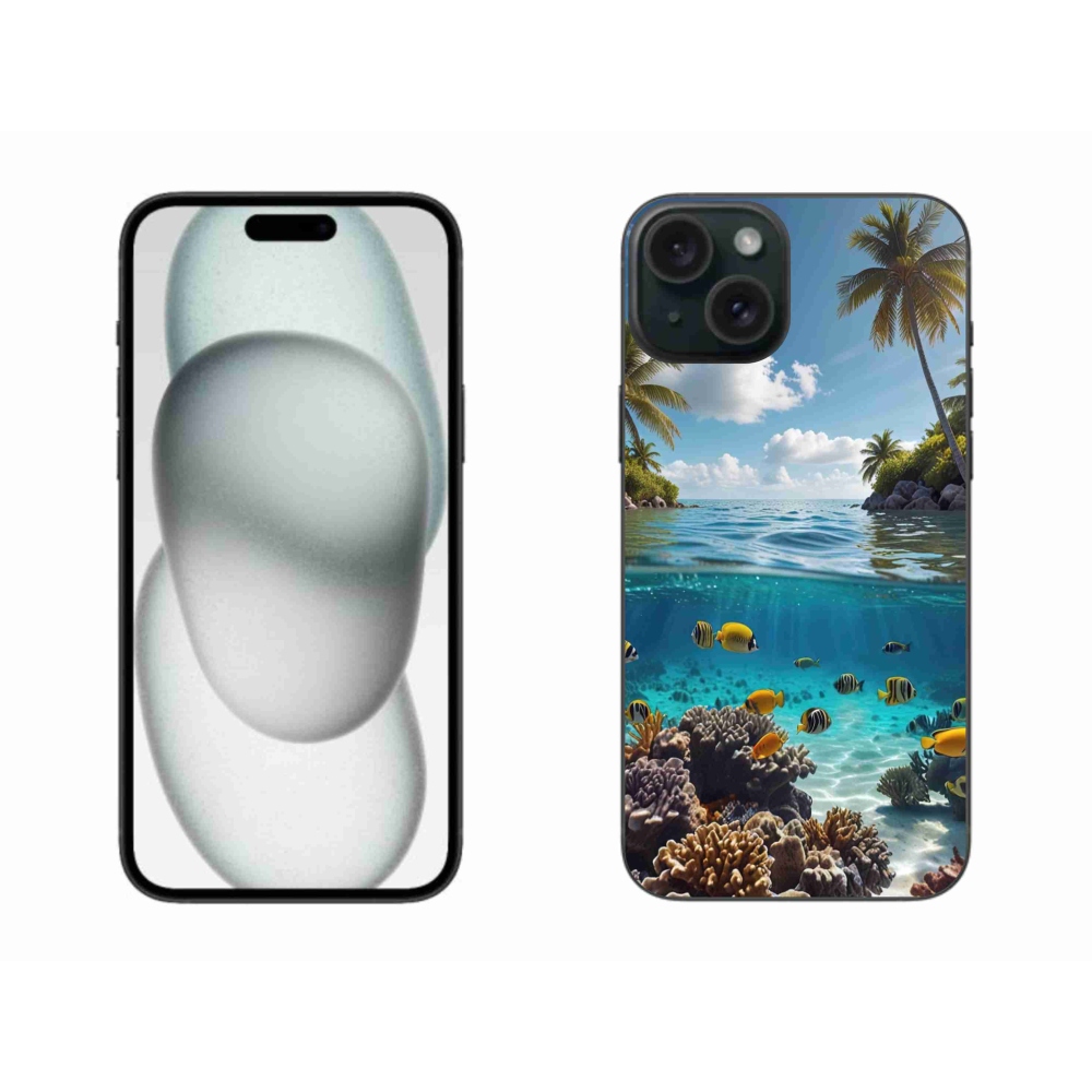 Gél borítás mmCase iPhone 15 Plus készülékhez - Sea World 4