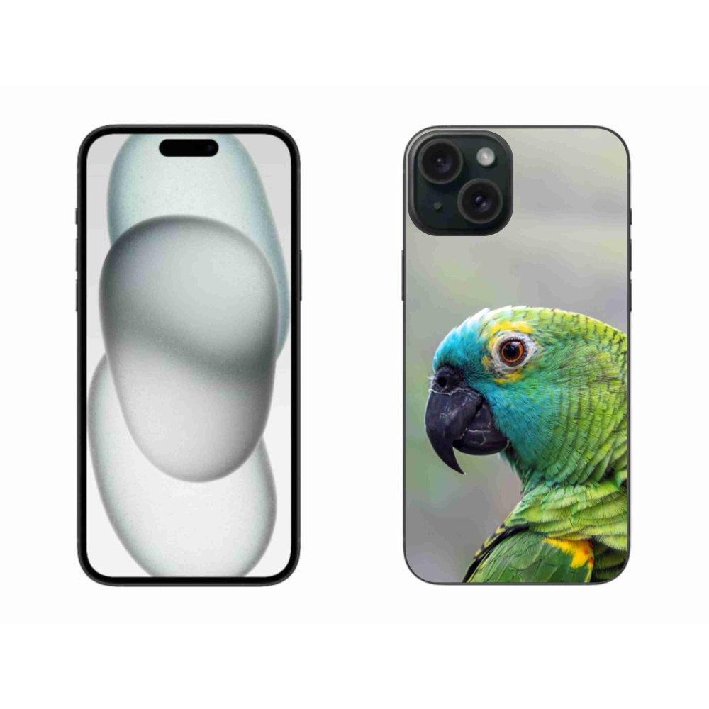 Zselés borítás mmCase iPhone 15 Plus készülékhez - papagáj amazon