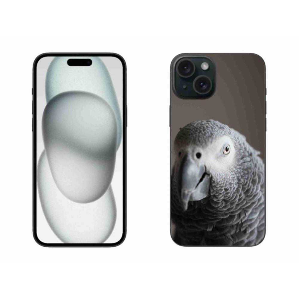 Zselés borítás mmCase iPhone 15 Plus készülékhez - papagáj jacko 2