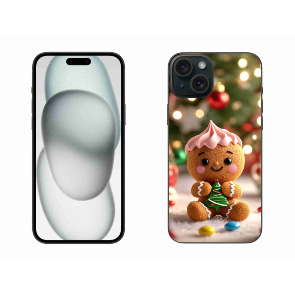 Gél védőburkolat mmCase iPhone 15 Plus készülékhez - mézeskalács