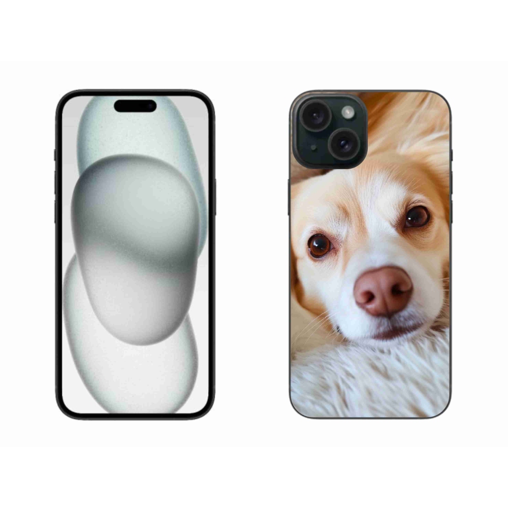mmCase gél tok az iPhone 15 Plus-hoz – Aranyos csivava