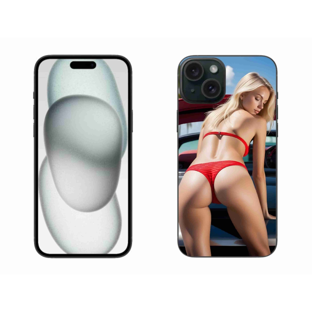 mmCase gél tok az iPhone 15 Plus-hoz – szexi nő 2