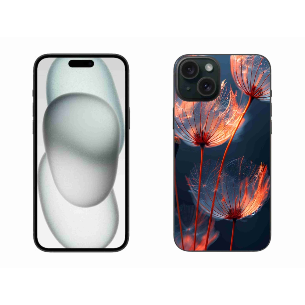 Gél borítás mmCase iPhone 15 Plus készülékhez - Világító pehely