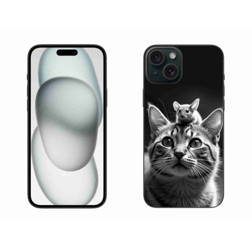 Gél borítás mmCase iPhone 15 Plus készülékhez - Állati barátság 2