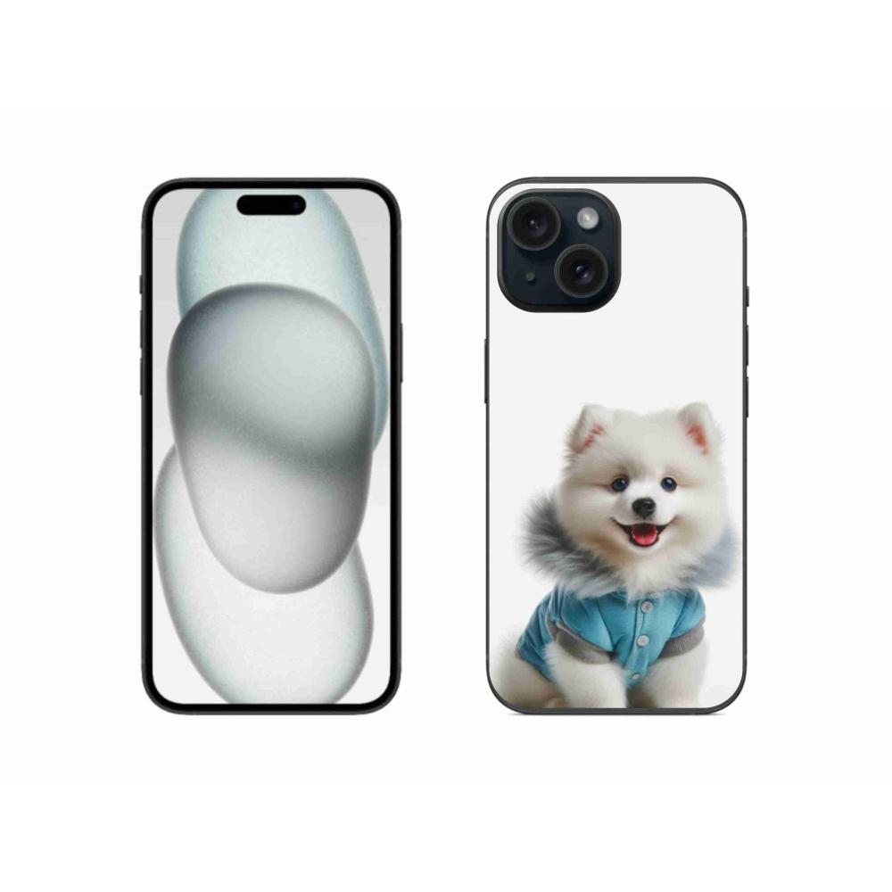 Zselés borítás mmCase iPhone 15 készülékhez - pomerániai
