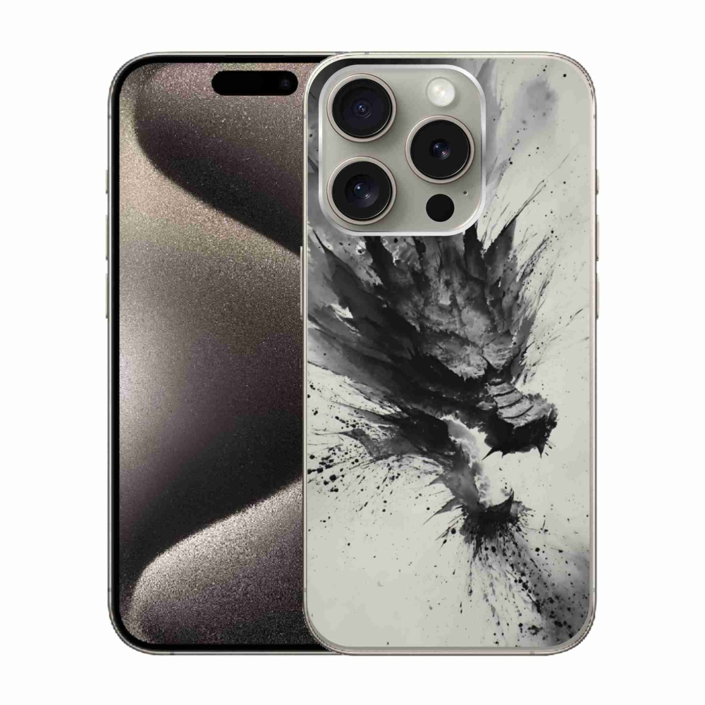 Gél borítás mmCase iPhone 15 Pro készülékhez - absztrakt motívum 32