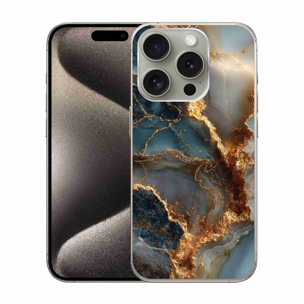 Gél borítás mmCase iPhone 15 Pro készülékhez - absztrakt motívum 33