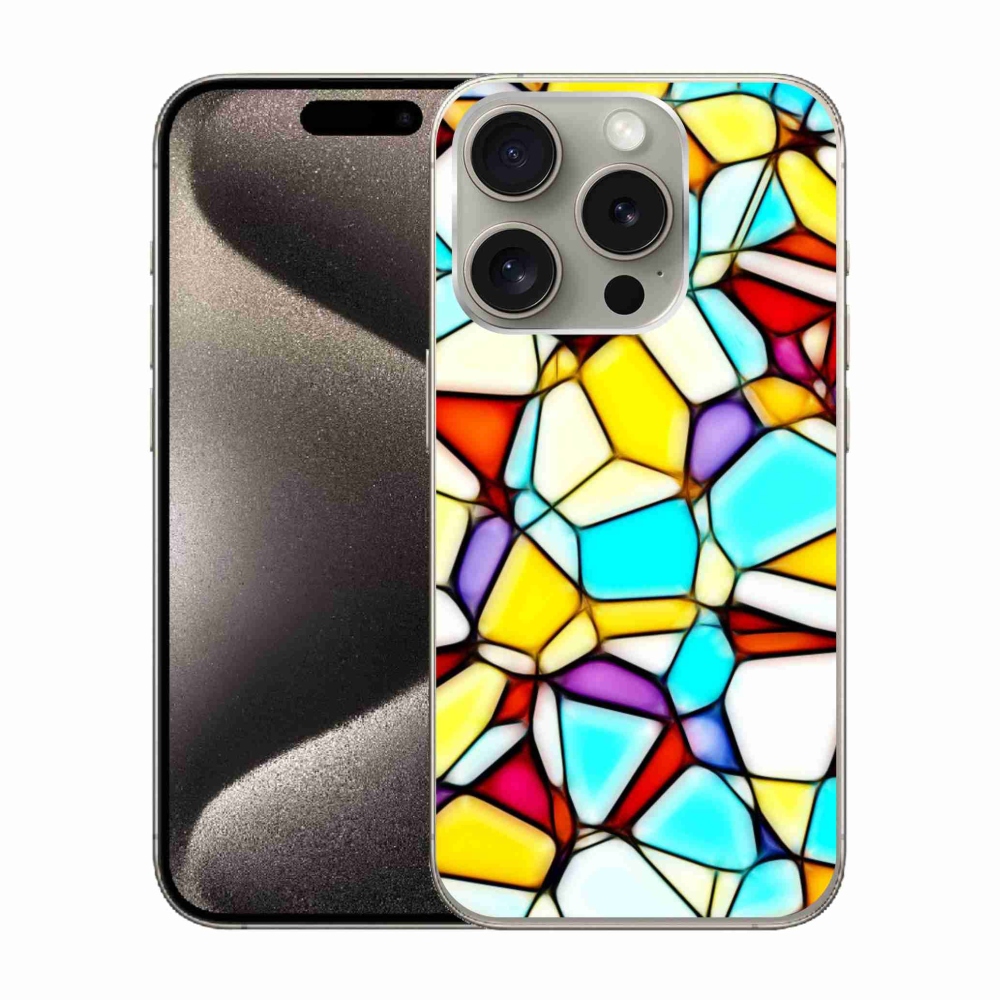 Gél borítás mmCase iPhone 15 Pro készülékhez - absztrakt motívum 40