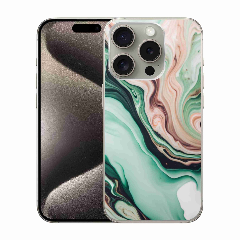 Gél borítás mmCase iPhone 15 Pro készülékhez - absztrakt motívum 62