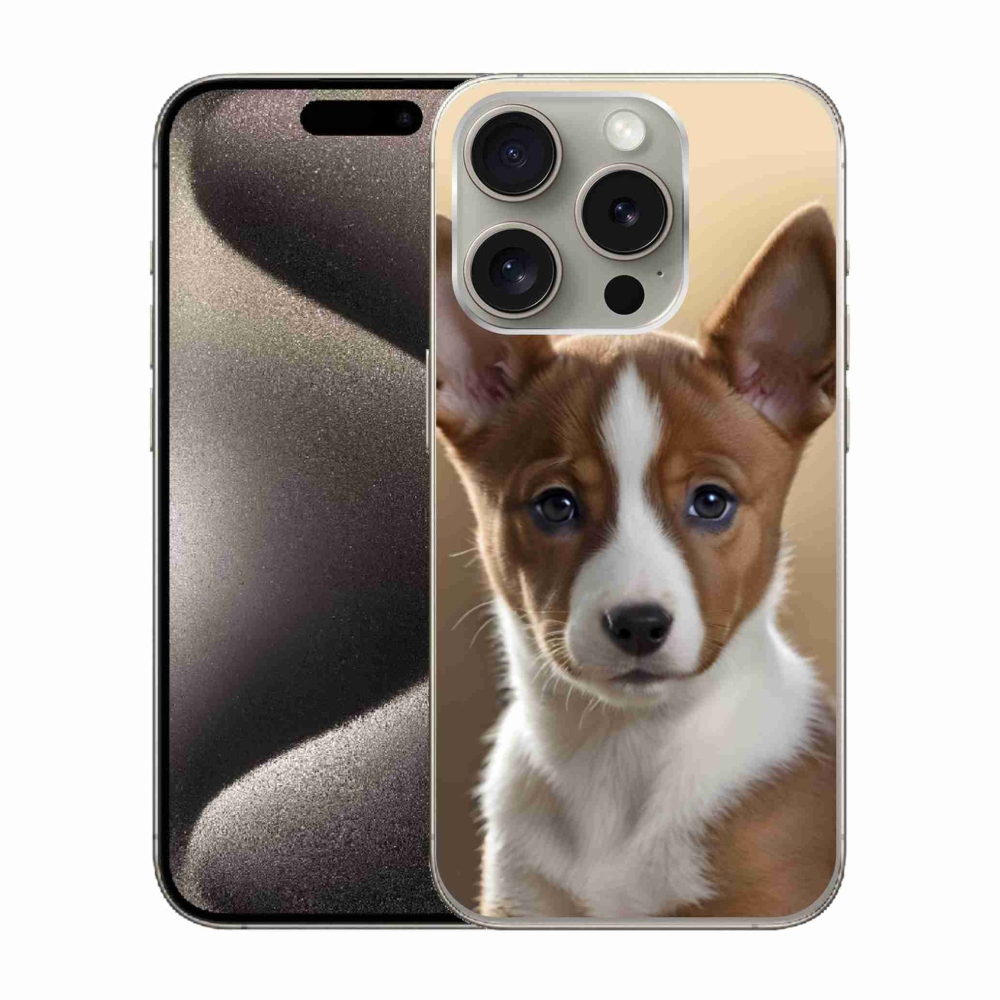 Gél borítás mmCase iPhone 15 Pro készülékhez - basenji