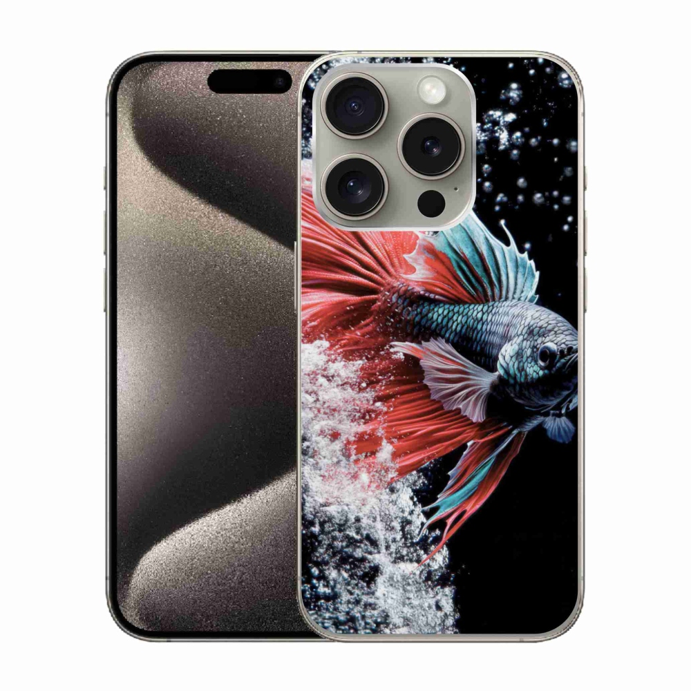 Gél borítás mmCase iPhone 15 Pro készülékhez - Harcos színben