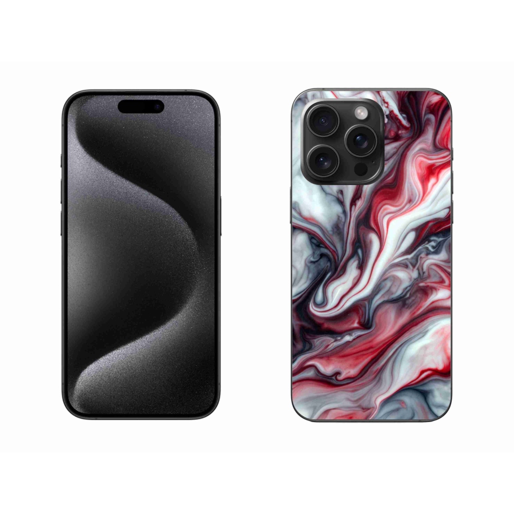 Gél borítás mmCase iPhone 15 Pro Max készülékhez - absztrakt motívum 37