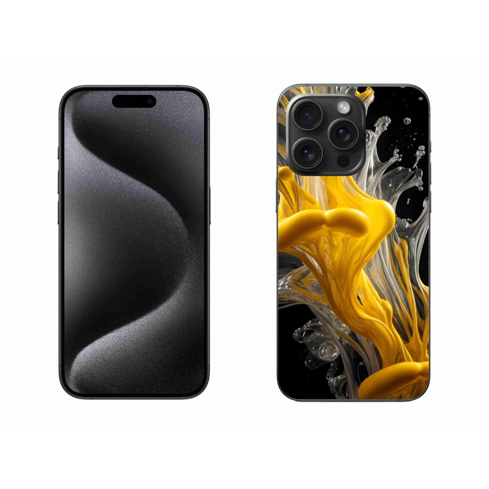 Gél borítás mmCase iPhone 15 Pro Max készülékhez - absztrakt motívum 48