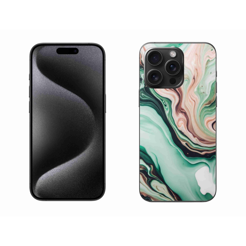 Gél borítás mmCase iPhone 15 Pro Max készülékhez - absztrakt motívum 62