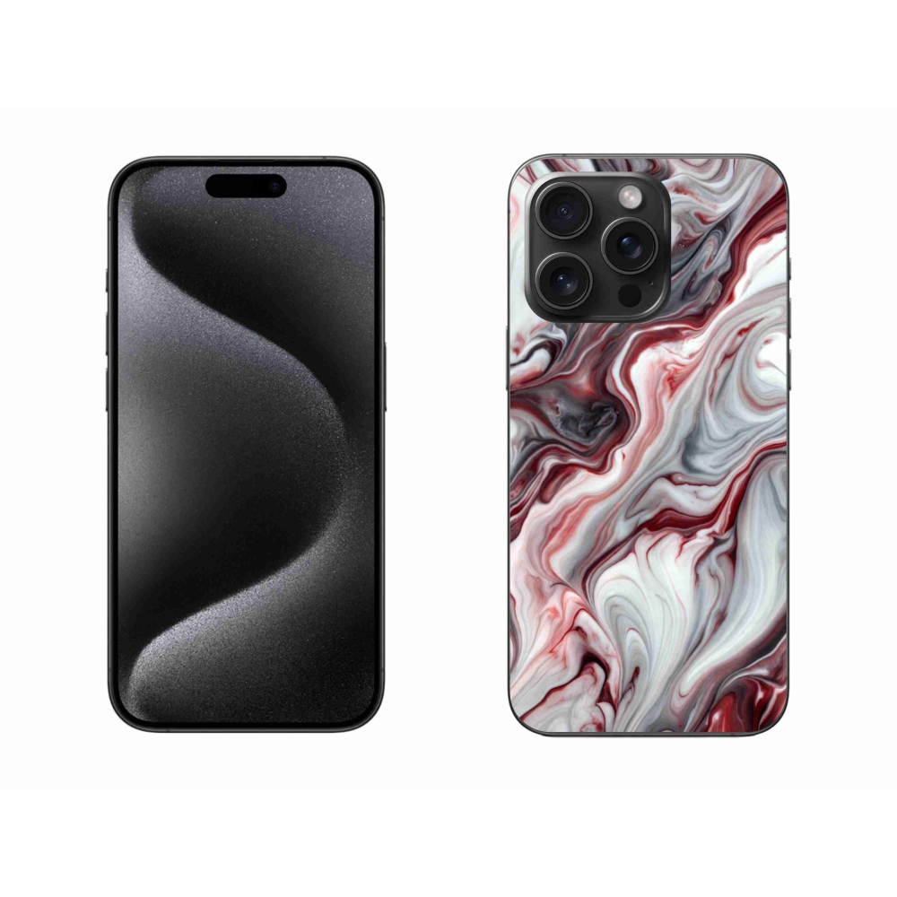 Gél borítás mmCase iPhone 15 Pro Max készülékhez - absztrakt motívum 64