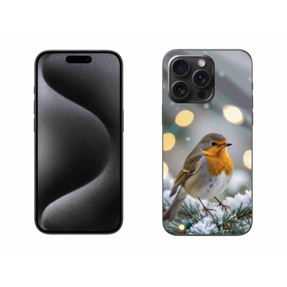 mmCase gél tok az iPhone 15 Pro Max-hoz – téli piros