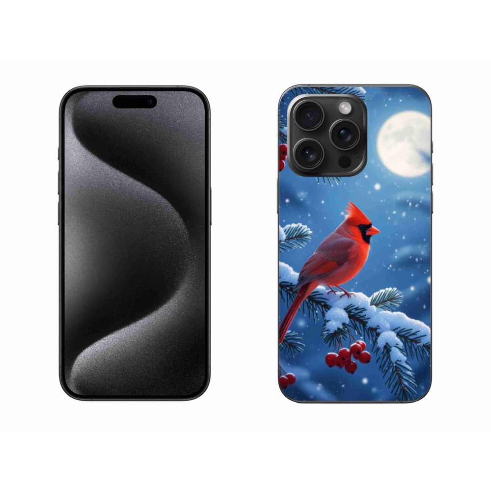 mmCase gél tok az iPhone 15 Pro Max-hoz – kardinális piros