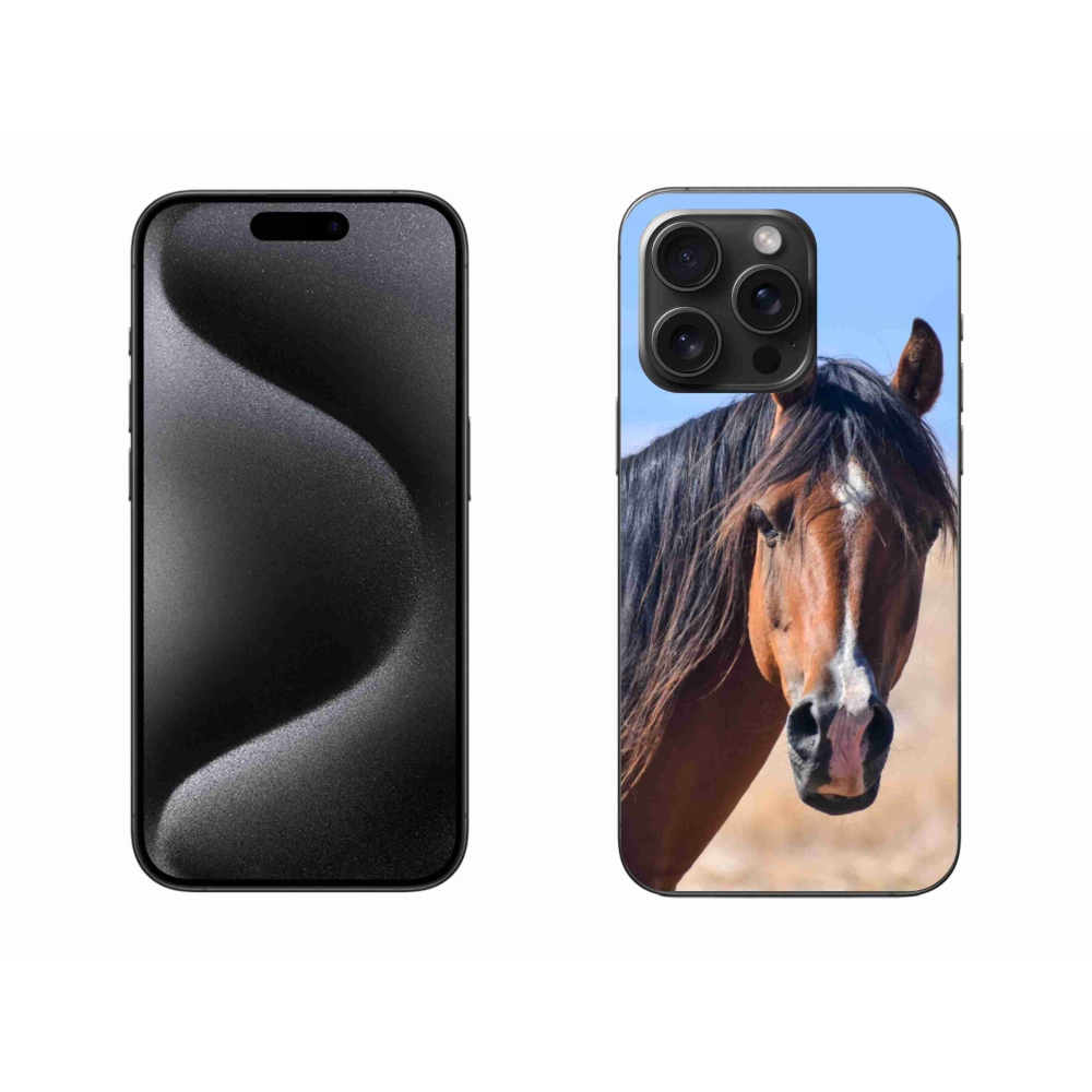 mmCase gél tok az iPhone 15 Pro Max-hoz – nyugodt ló