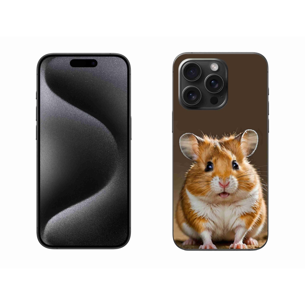 Gél védőburkolat mmCase iPhone 15 Pro Max készülékhez - hörcsög