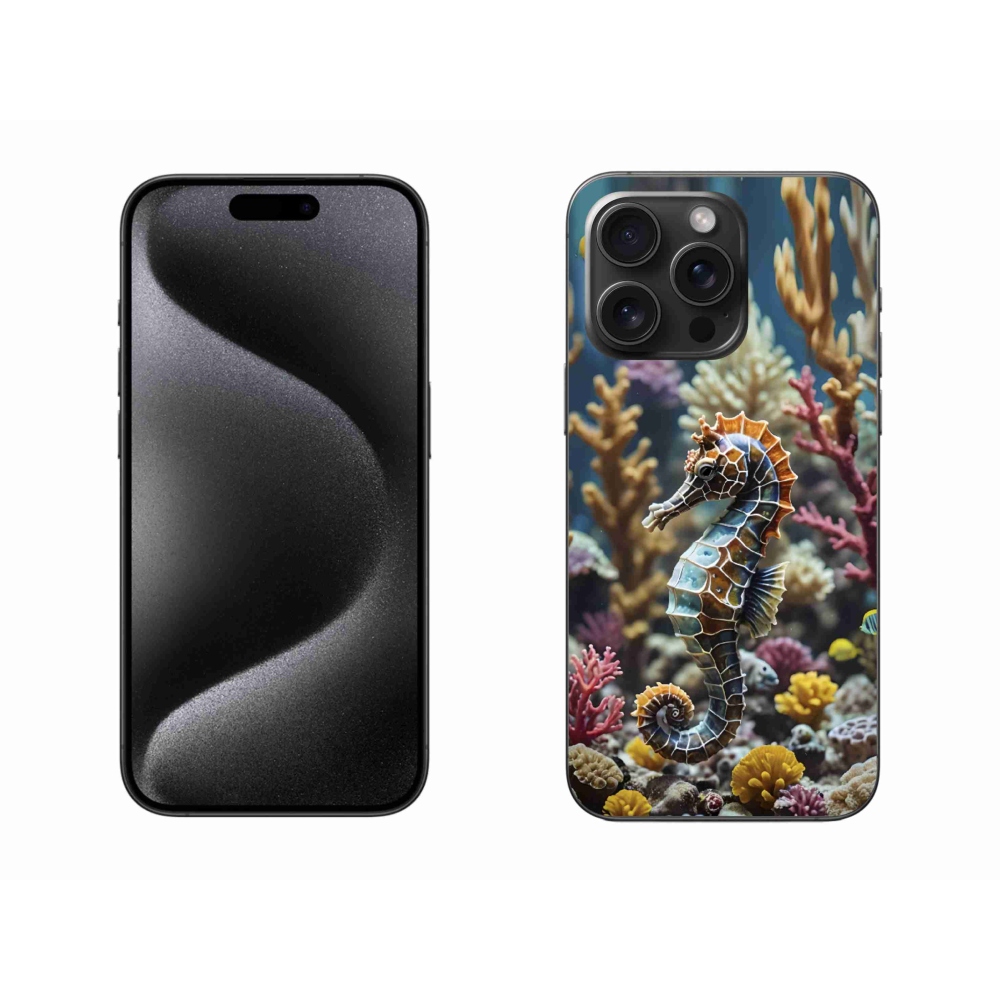 mmCase gél tok az iPhone 15 Pro Max-hoz – tengeri csikóhal 2