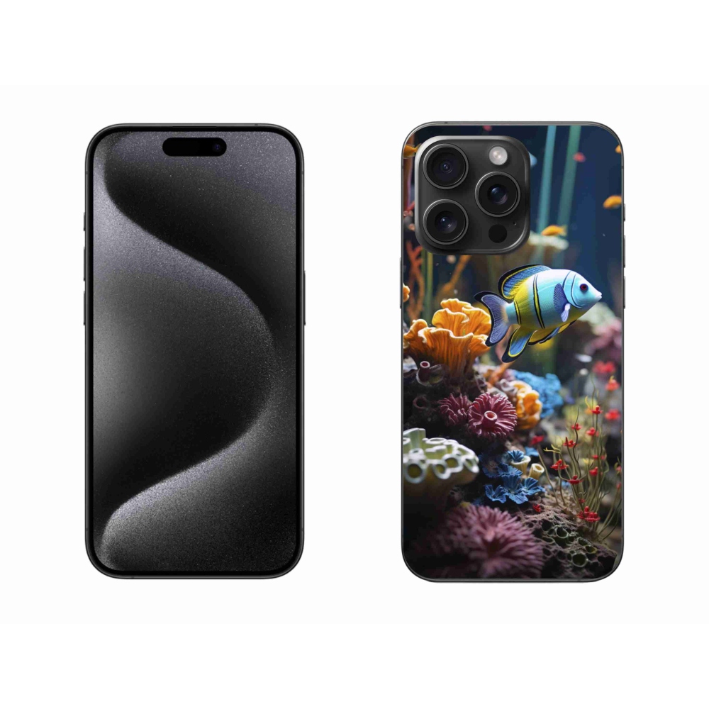 Zselés borítás mmCase iPhone 15 Pro Max készülékhez - Sea World 5