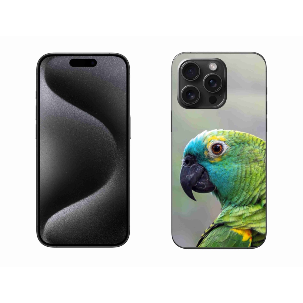 Zselés borítás mmCase iPhone 15 Pro Max készülékhez - papagáj amazon