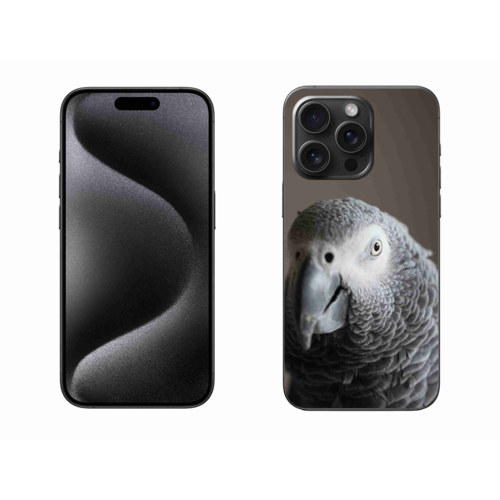 Zselés borítás mmCase iPhone 15 Pro Max készülékhez - papagáj jacko 2