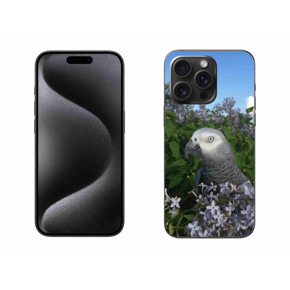 Zselés borítás mmCase iPhone 15 Pro Max készülékhez - papagáj jacko