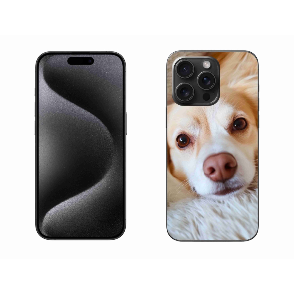 mmCase gél tok az iPhone 15 Pro Max-hoz – Aranyos csivava